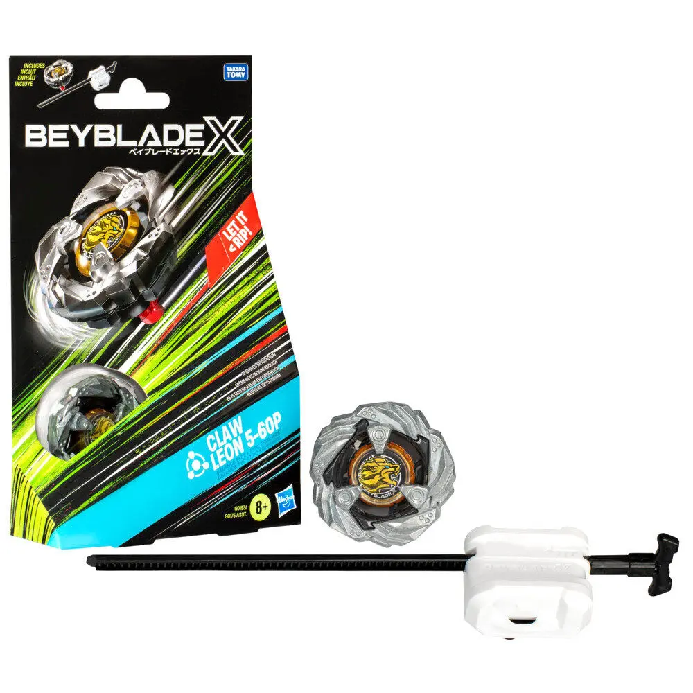 5010996264664 - Beyblade X Claw Leon 5-60P Starter Pack Top and Launcher