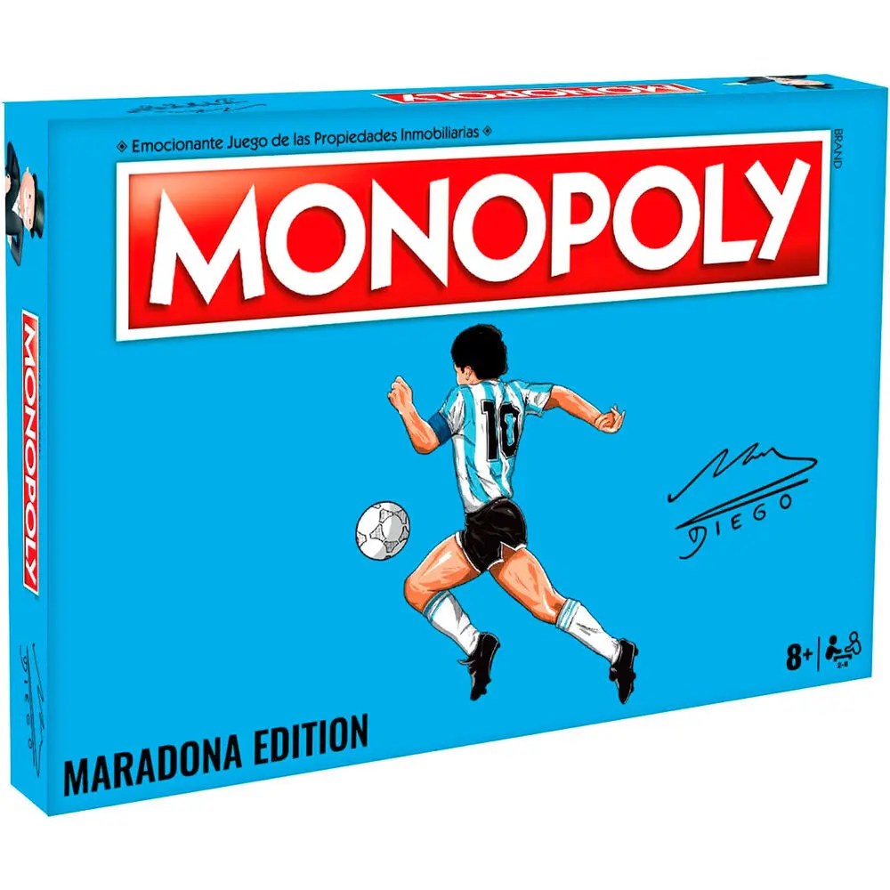 5036905049184 - Gesellschaftsspiele Spanish Maradona Monopoly