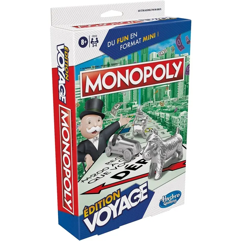 5010996164476 - Gesellschaftsspiele Monopoly Reise Hasbro