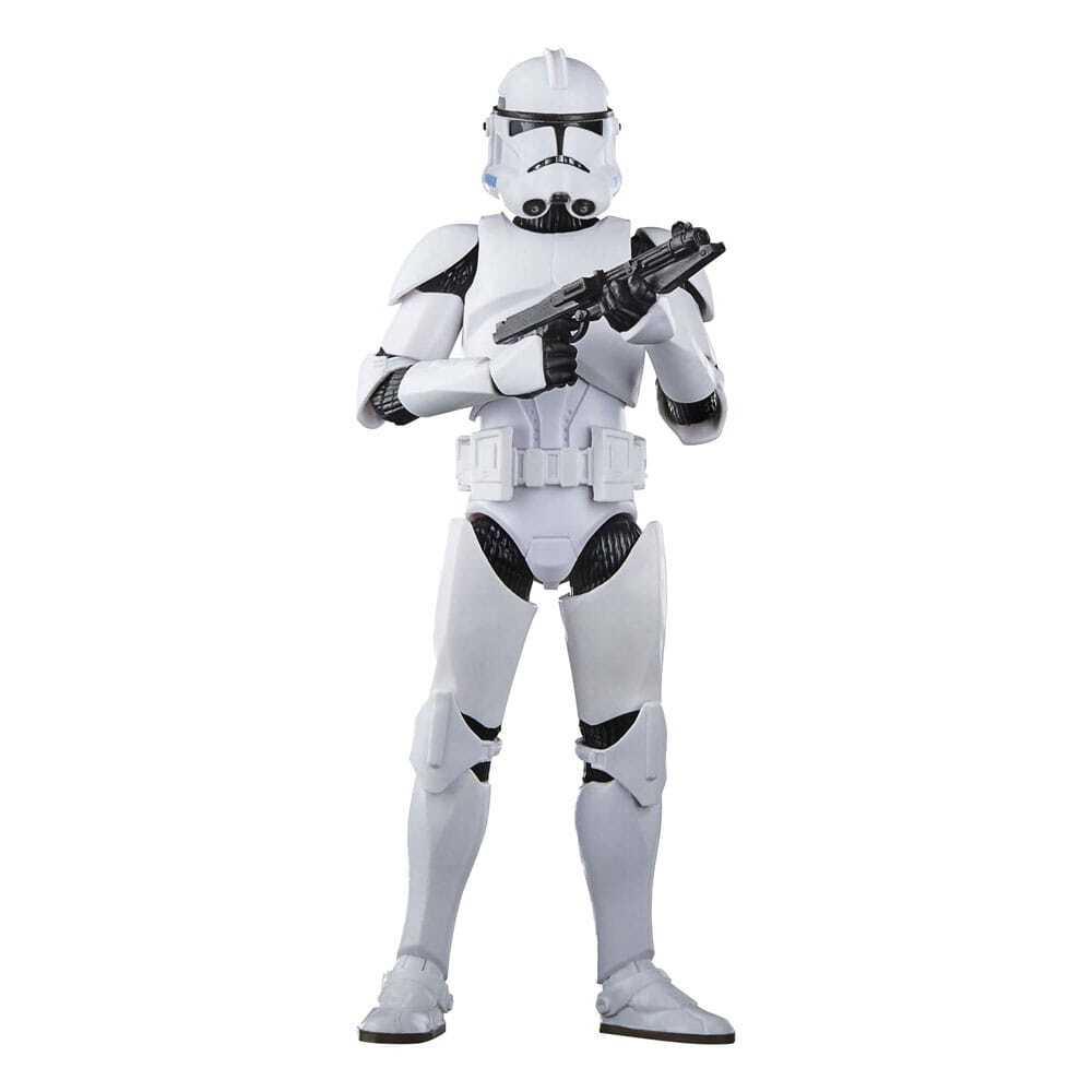 5010996136732 - Sammlerfigur Star Wars The Clone Wars Black Series Phase II Clone Trooper