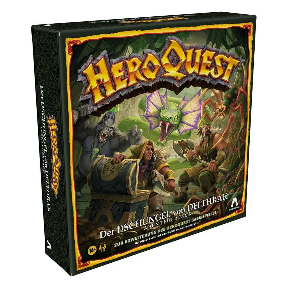 Tafelspeelgoed Hasbro HeroQuest extension Der Dschungel von Delthrak *ALLEMAND*