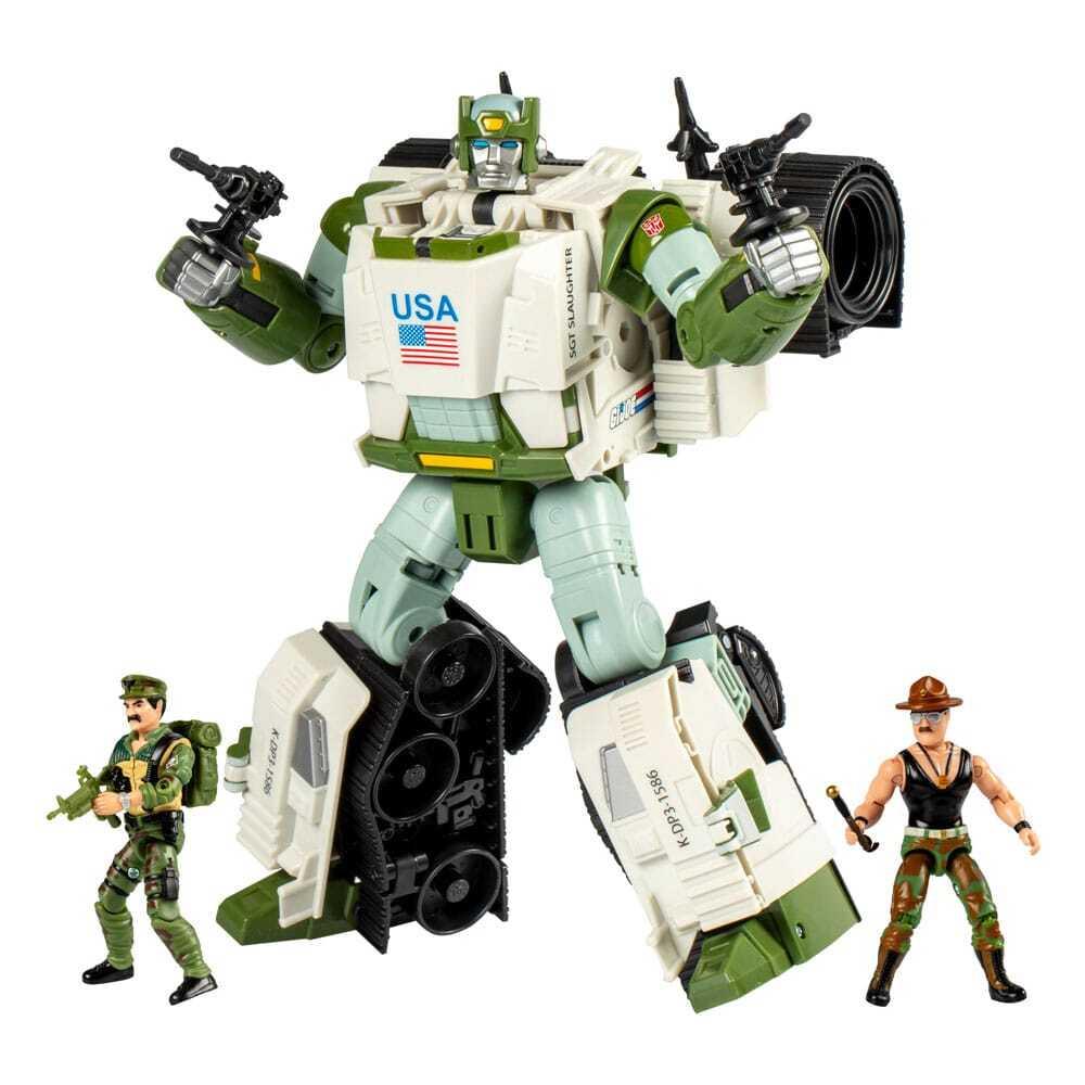 5010996248046 - Sammlerfigur Transformers x GI Joe Autobot Kup Triple T