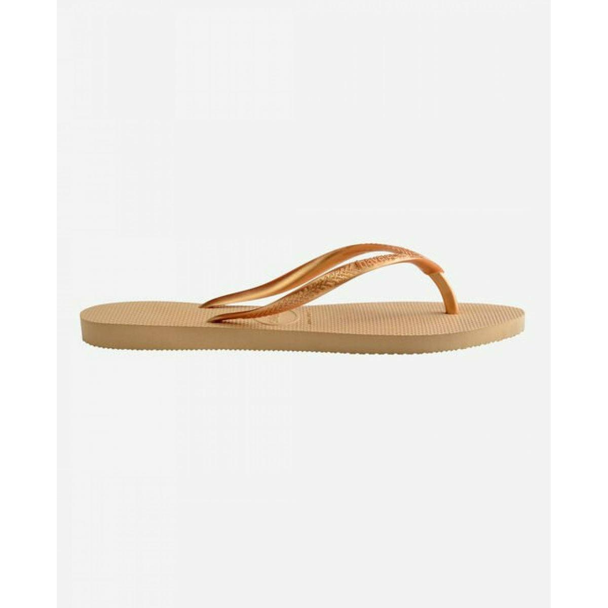 7909690466239 - Flip-Flops Slim Golden 7909690466239 - Flip-Flops Slim Golden
