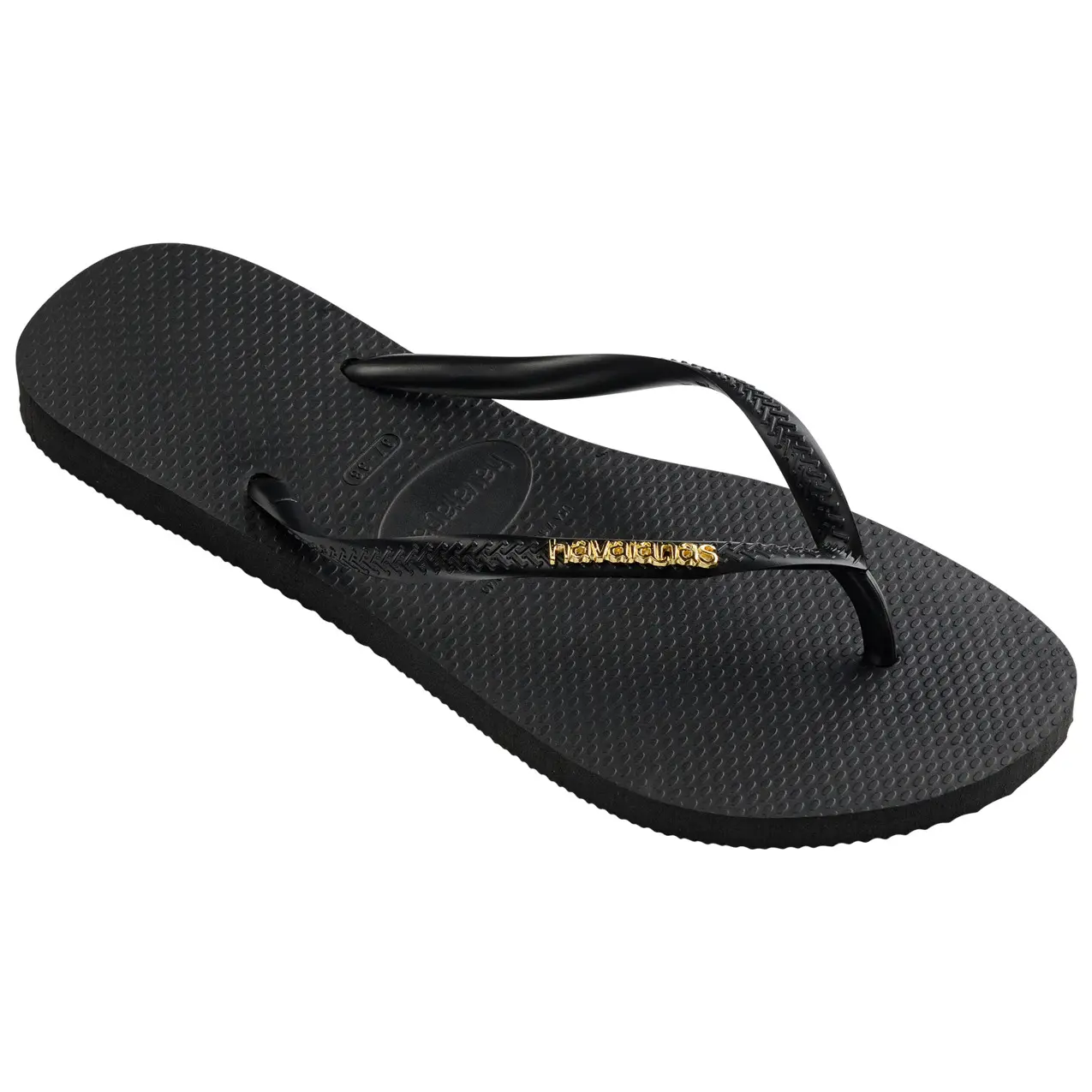 7895265009201 - Flip-Flops für Frauen Slim Logo Metallic