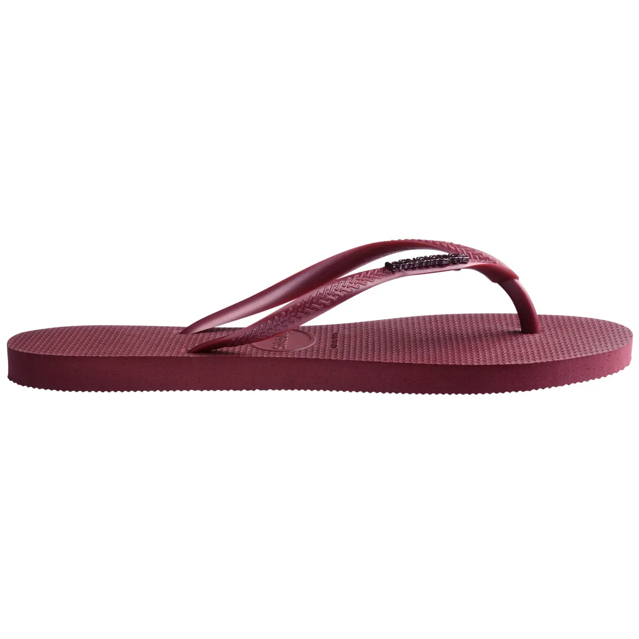 Infradito da donna  Slim Logo Metallic