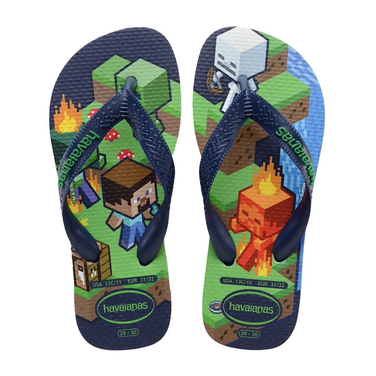 7909989418178 - Flip-Flops für Kinder Minecraft