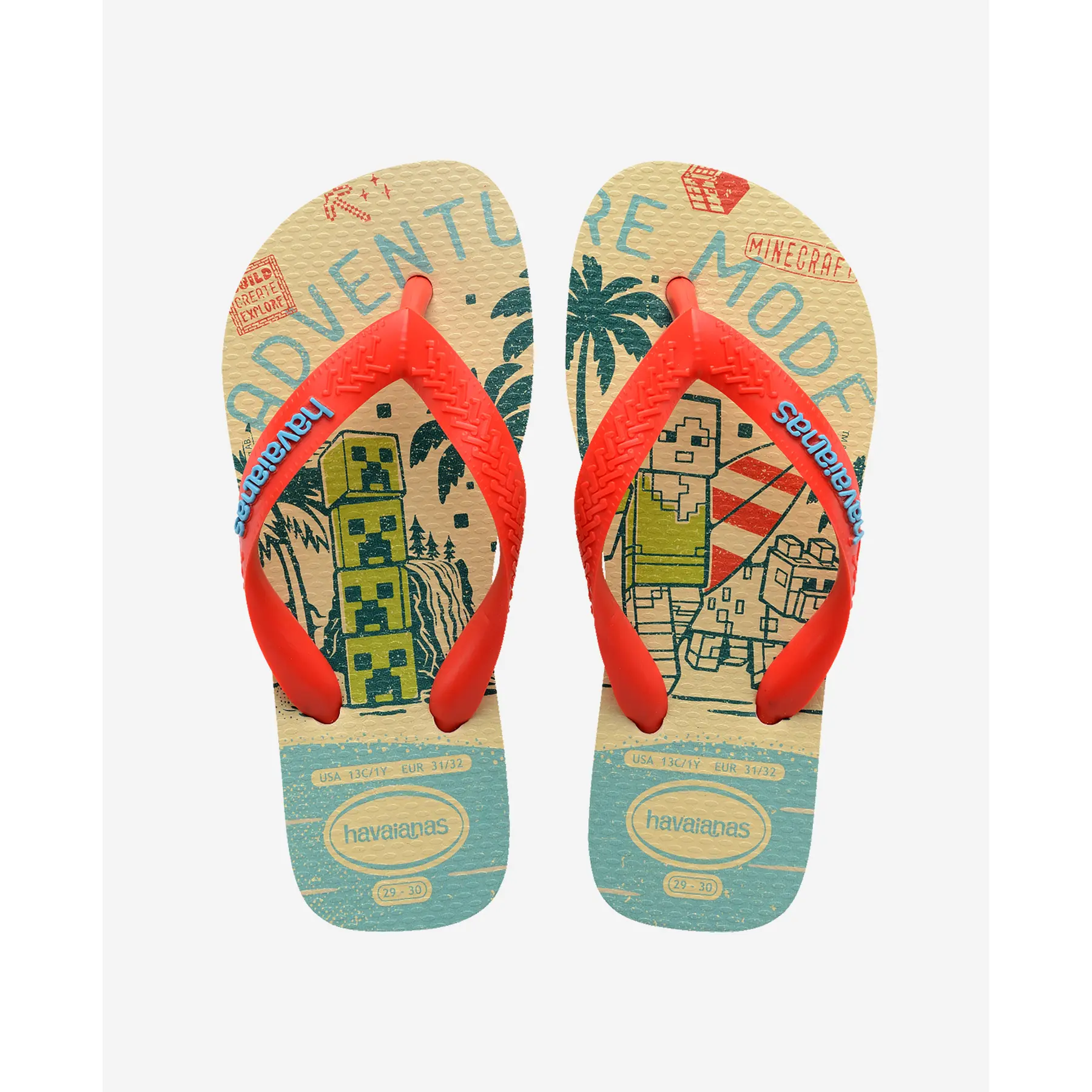 7909843917489 - Flip-Flops Kind Minecraft