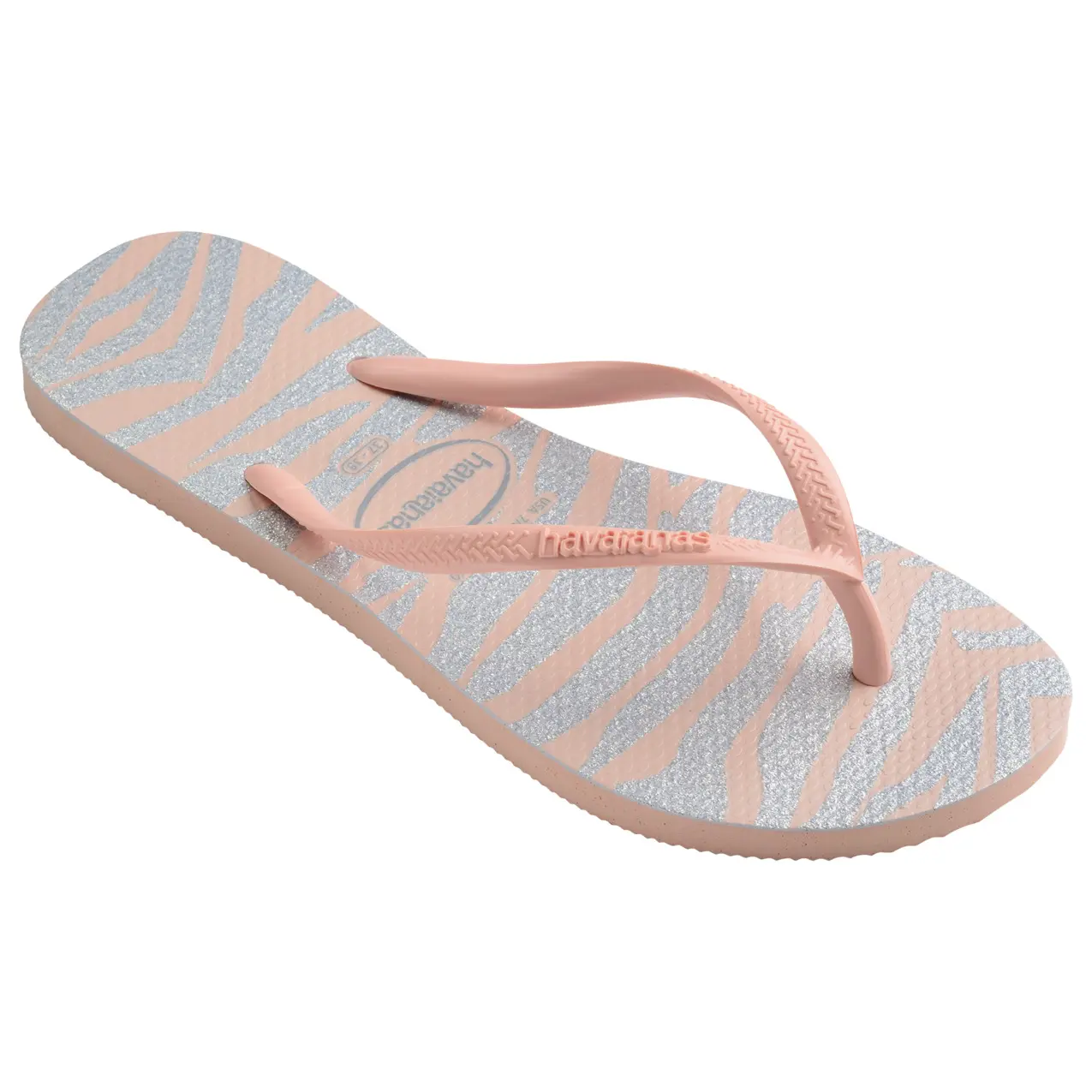 7909843731672 - Flip-Flops für Frauen Slim Animals Glitter
