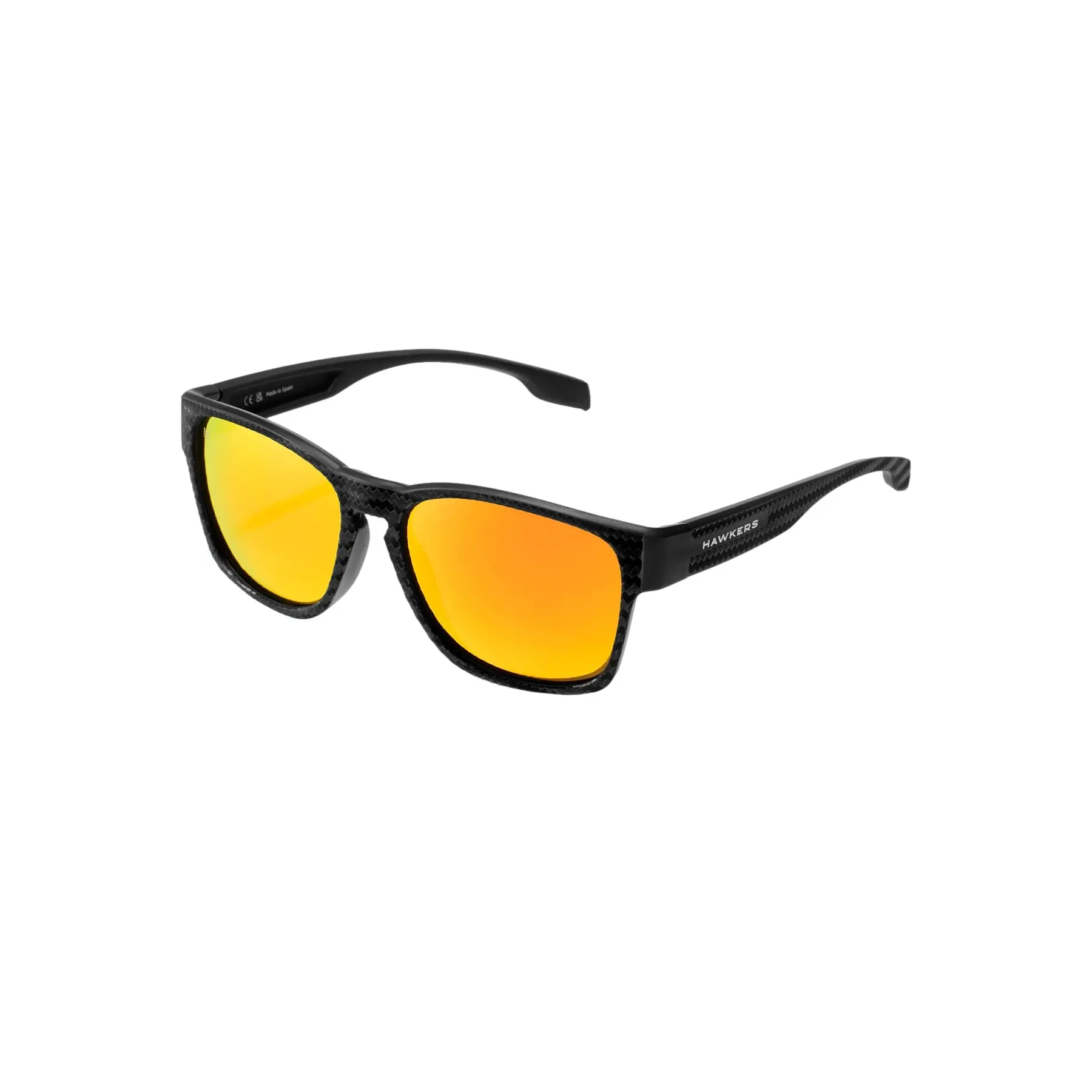 Hawkers Unisex Noir Carbon Fibre Sunglasses Core Raw