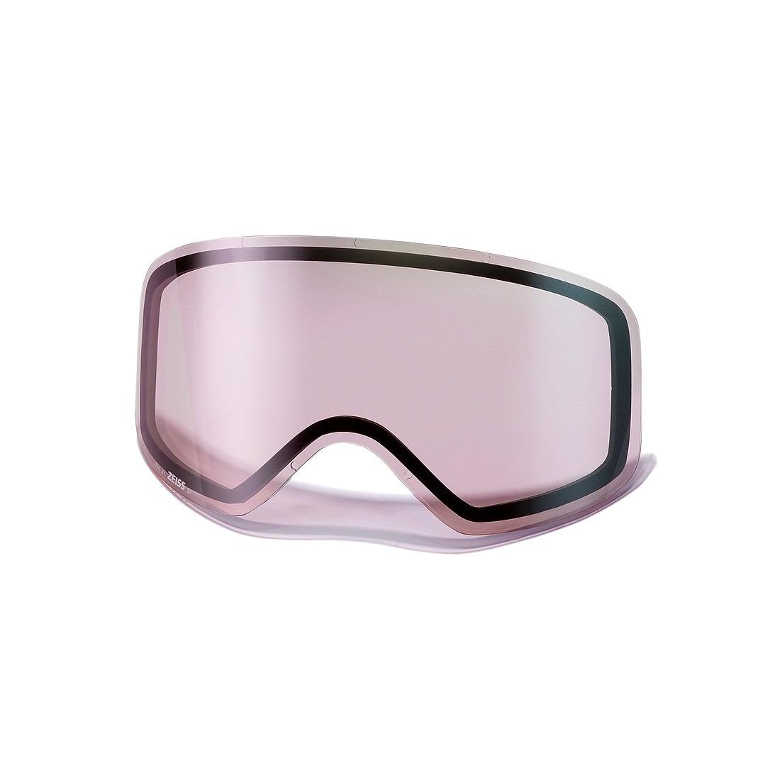 8436603563710 - - Skibrille Small Lens Silberfarben Rosa