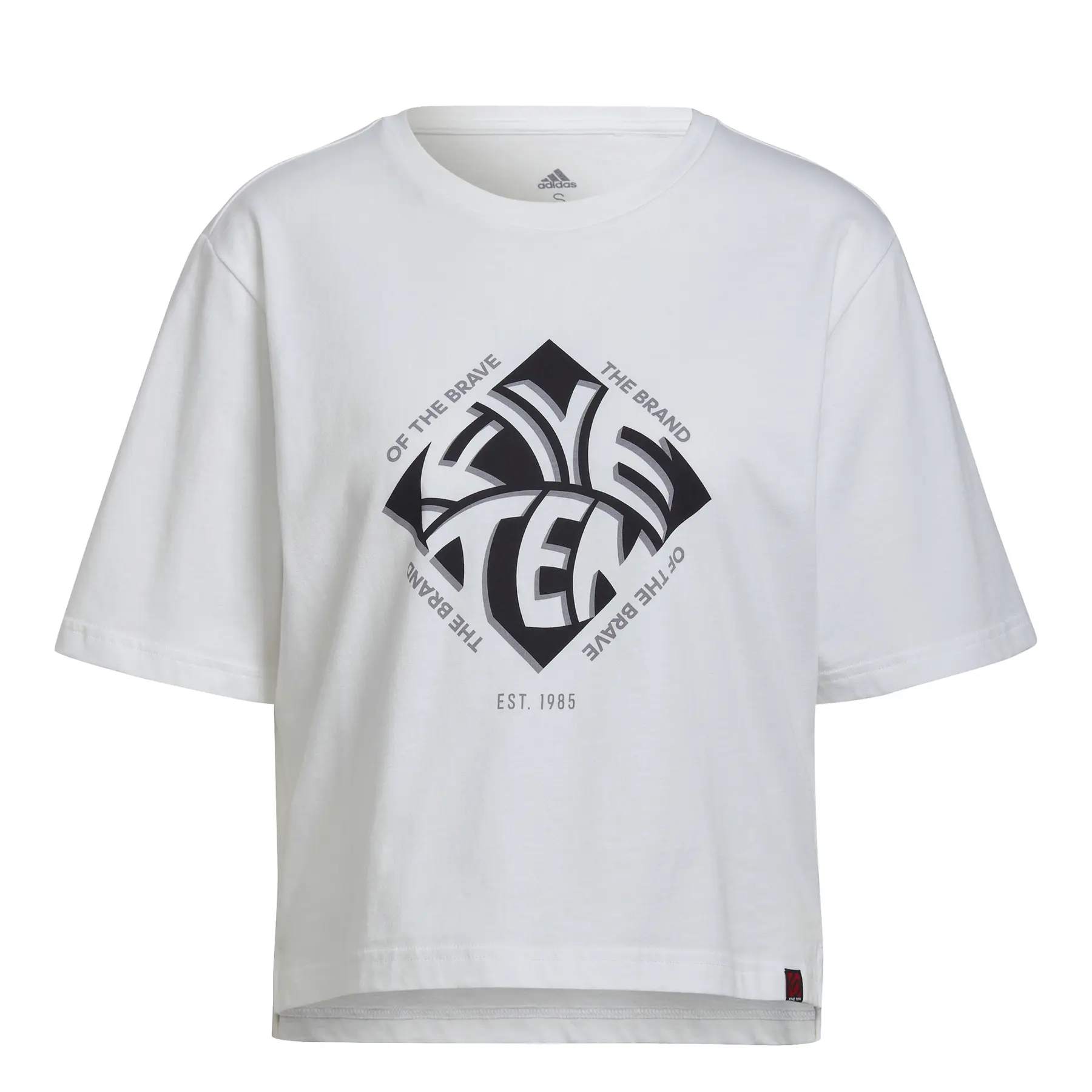 T-Shirt Frau Adidas Five Ten Cropped Graphic