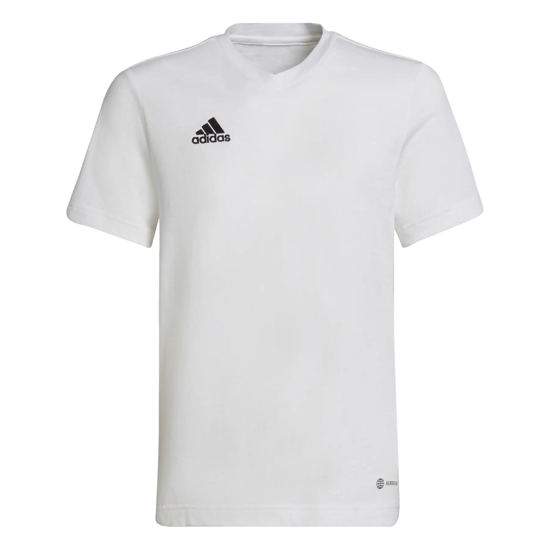 4065418937535 - adidas Entrada 22 T-Shirt Kinder WHITE 164
