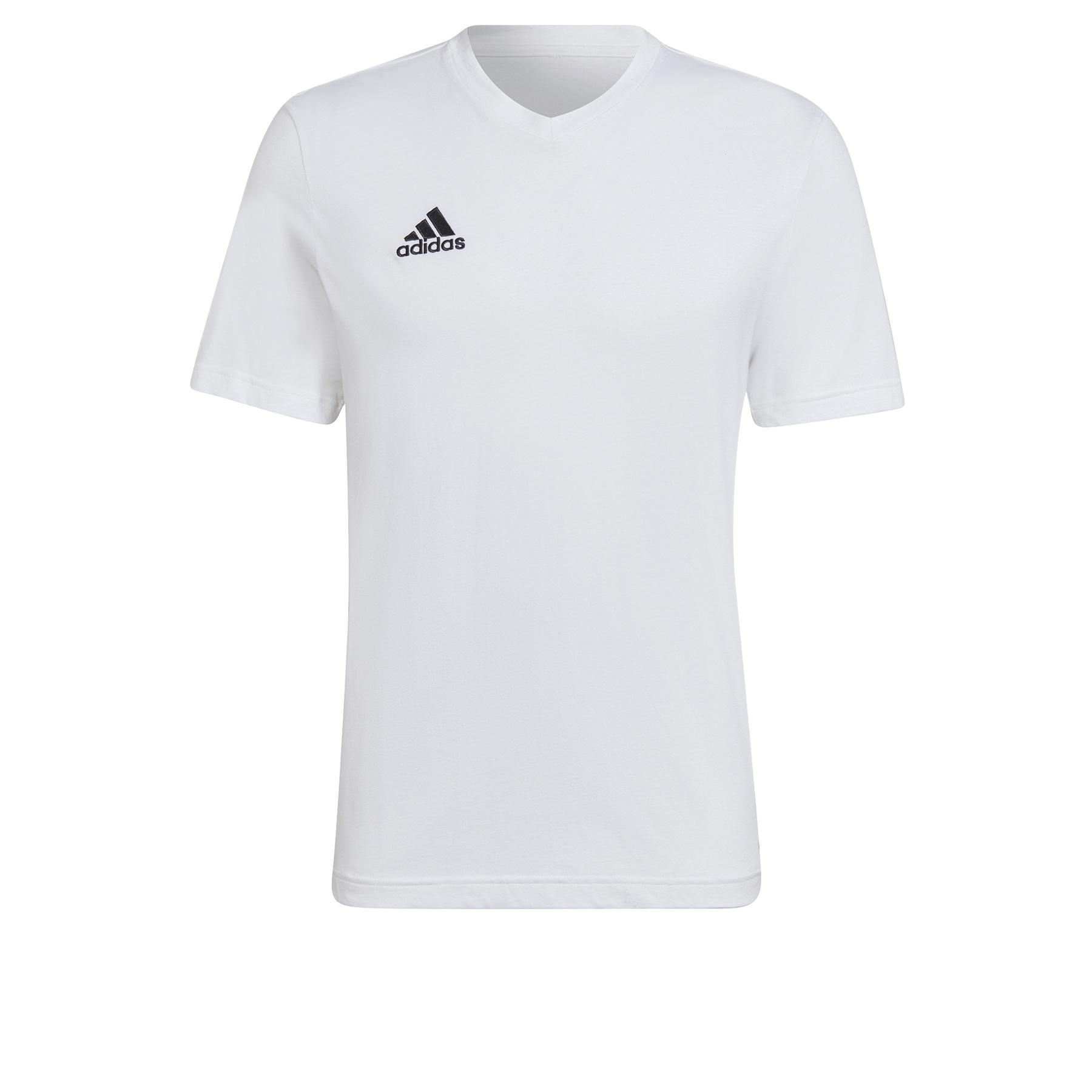 4065418933605 - adidas Entrada 22 T-Shirt Herren WHITE S