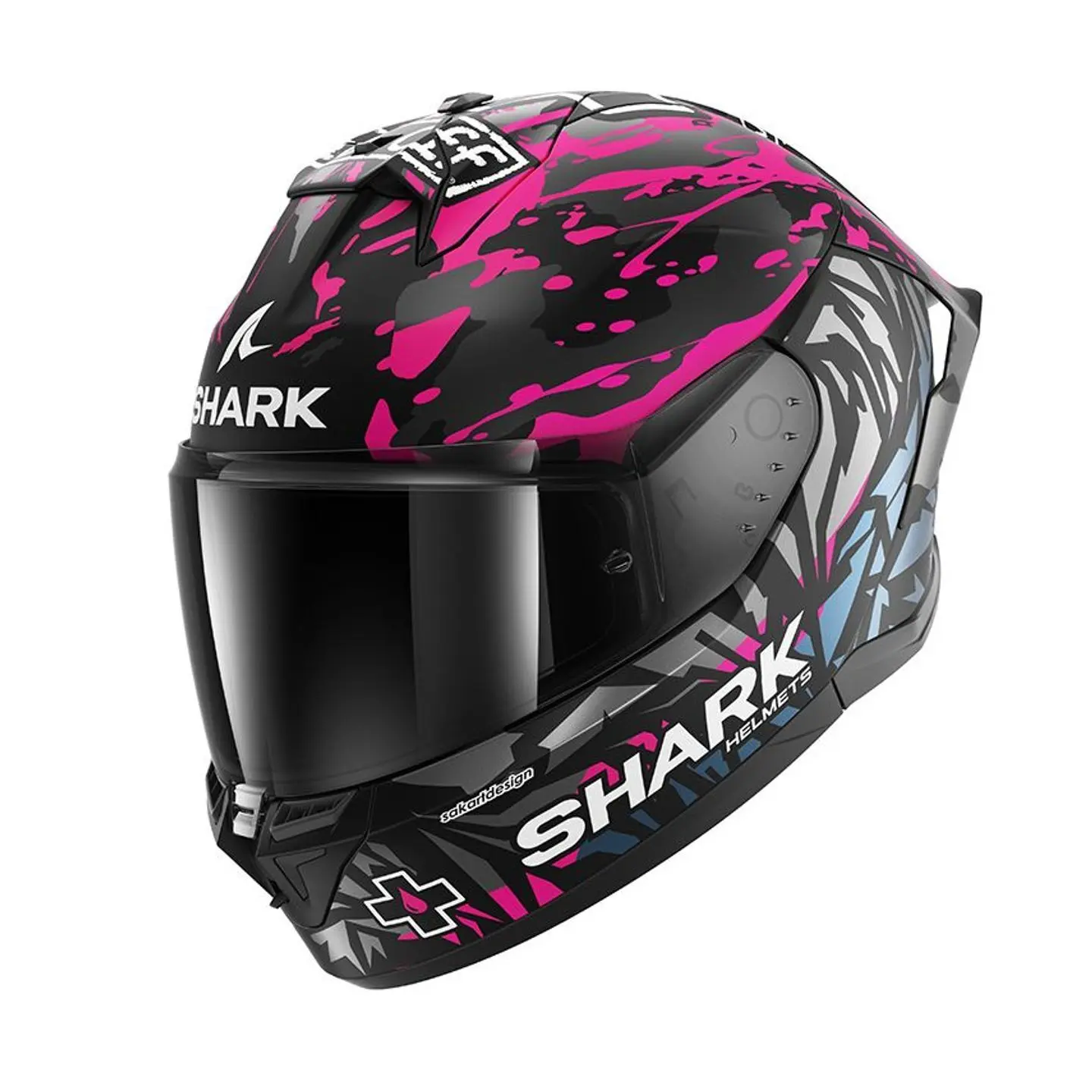 Motorrad-Integralhelm Shark Skwal Cup Replica Redding Mat