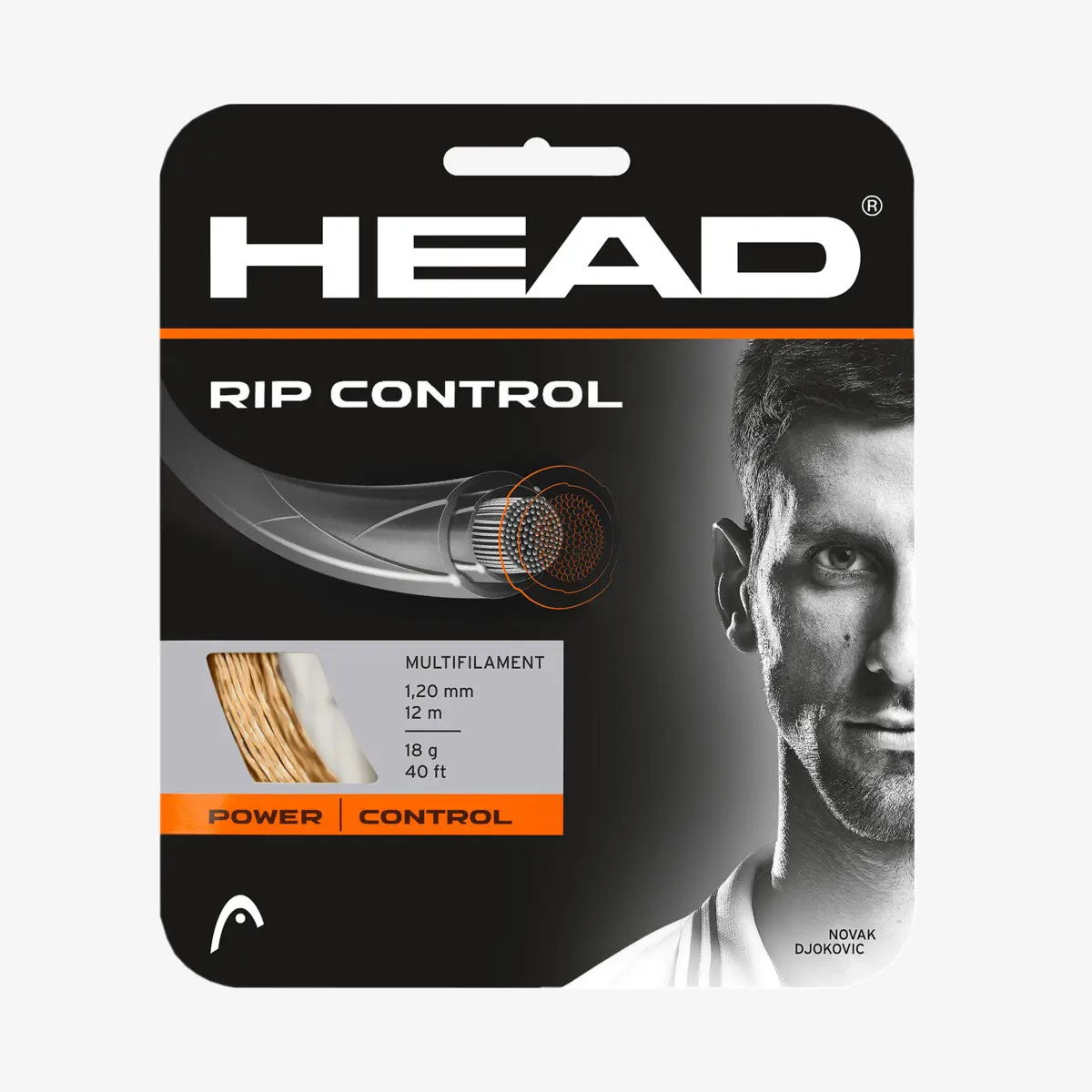 Tennissaiten Head Rip Control 12 m