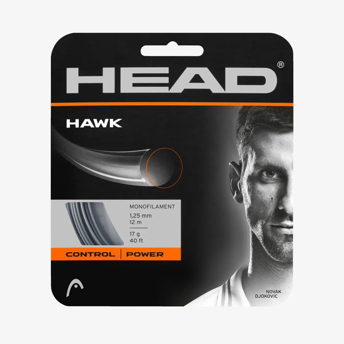 HEAD Cordage de tennis  Hawk 12 m