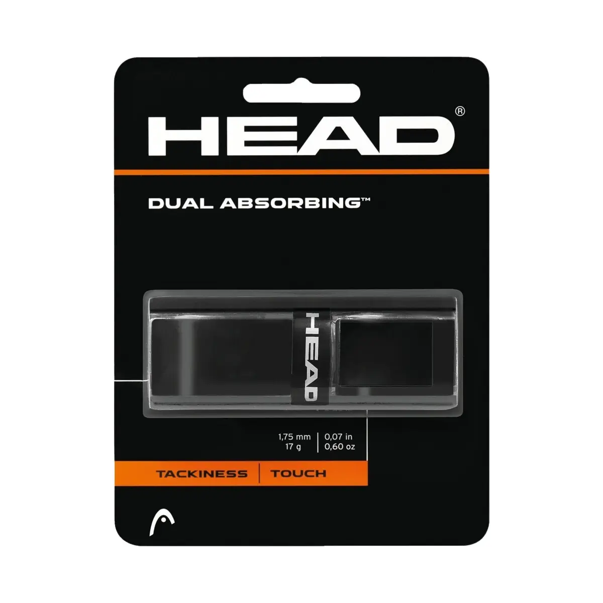 Tennis-Griff Head Dual Absorbing
