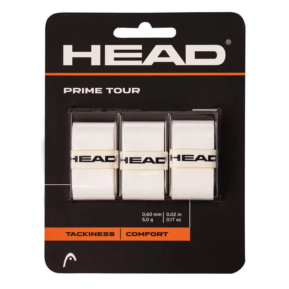 Tennis Surgrip Pack Prime Tour Head (x3)