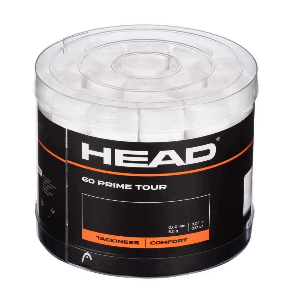 Tennis Overgrip Head Prime (x60)