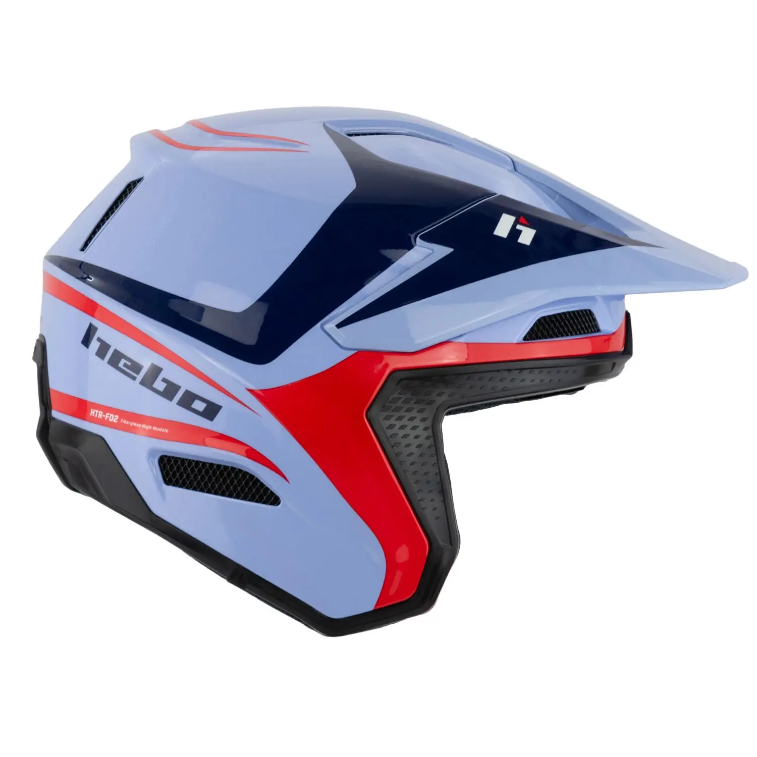 Motorrad Trialhelm Hebo HTR F02 Zone Pro