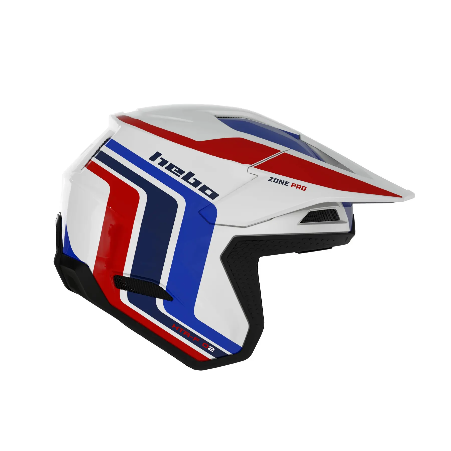 Motorrad Trialhelm Hebo HTR F02 Zone Pro Racing