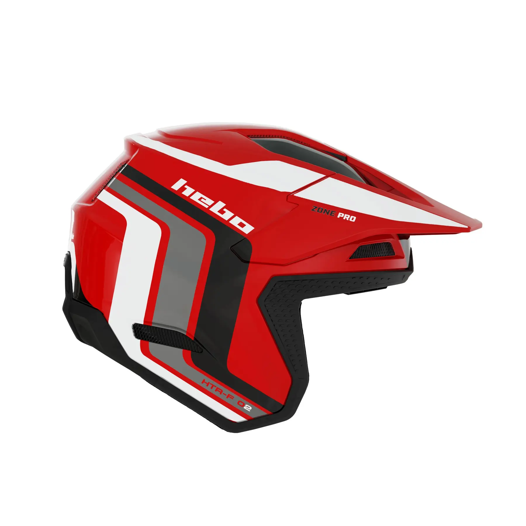 Motorrad Trialhelm Hebo HTR F02 Zone Pro Racing