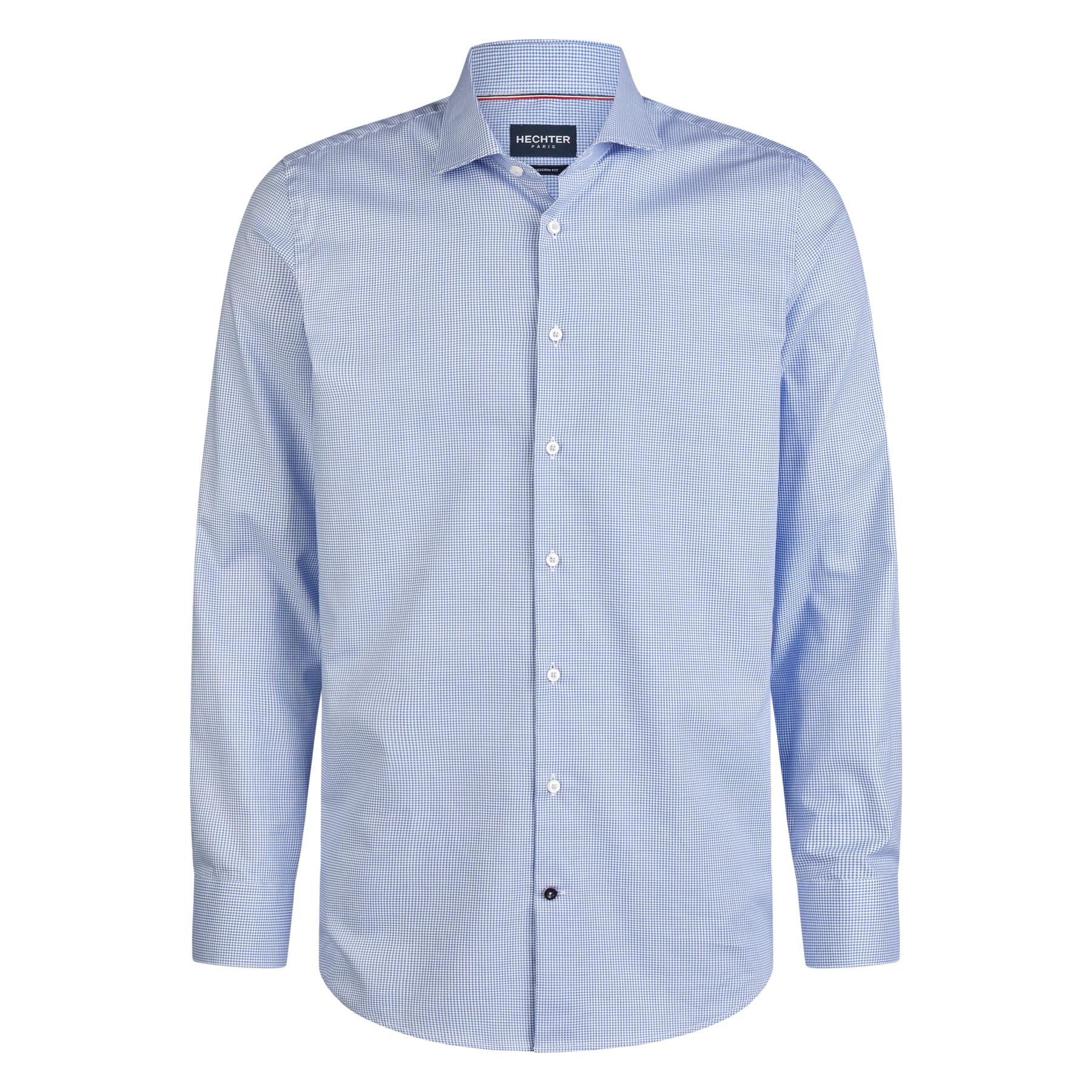 4062223652622 - Langarmhemd aus feinem Dobby-Stoff Shark Dress MF