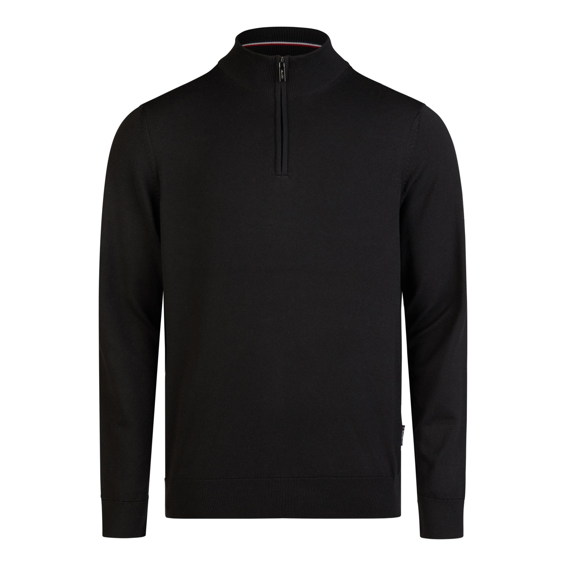 4062223561528 - Strickpullover mit Stehkragen und Reißverschluss