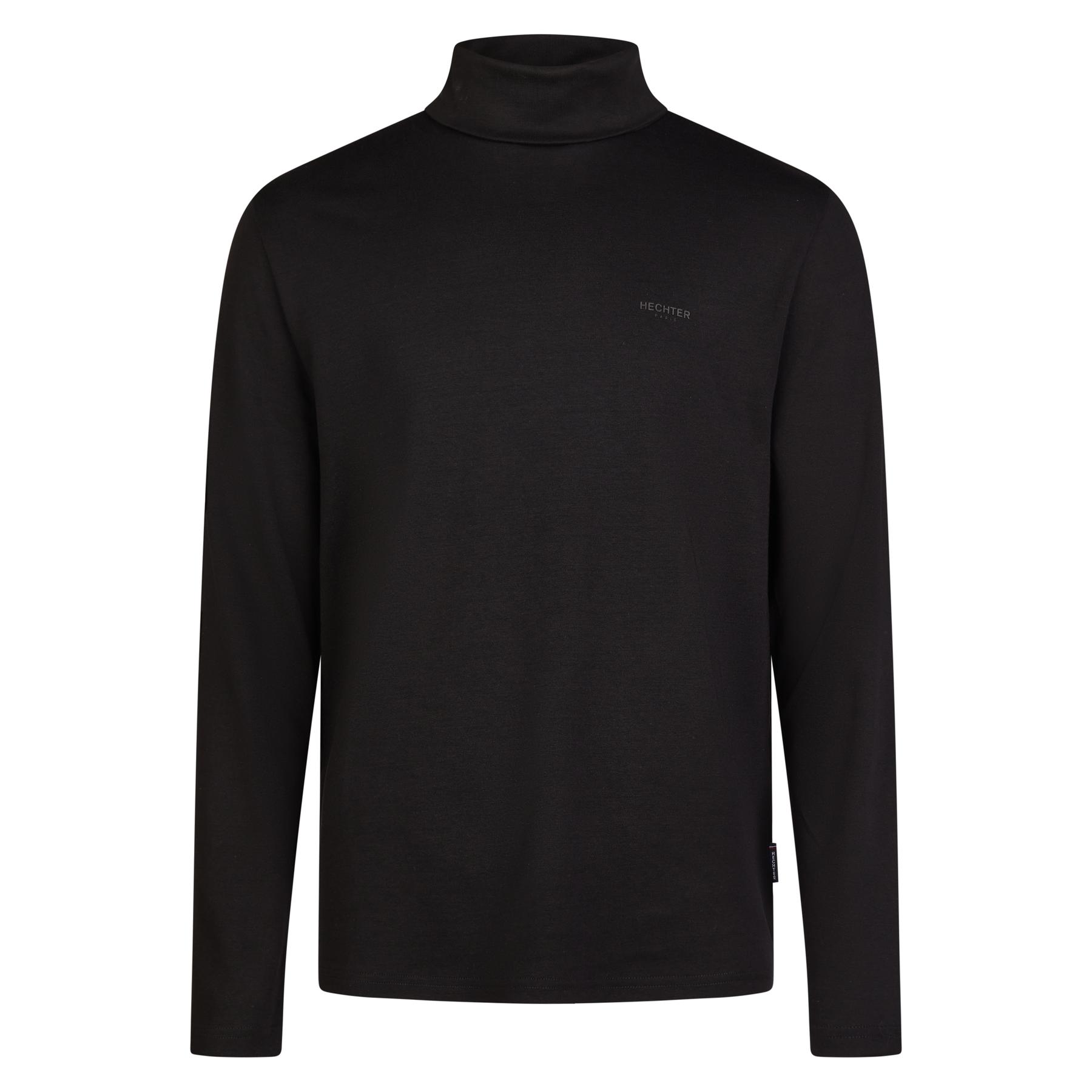 4062223664359 - Sweatshirt mit Rollkragen und Logo-Print