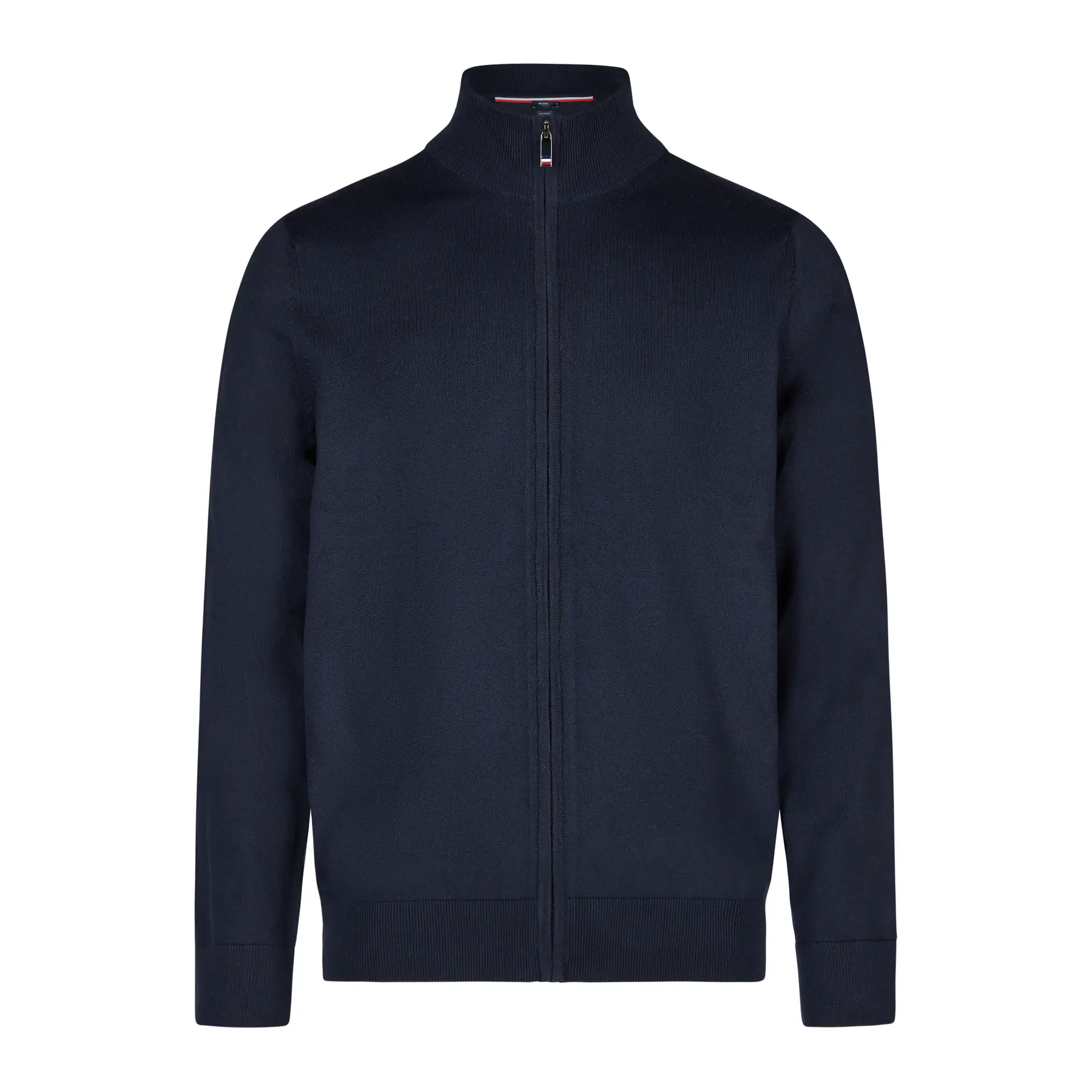 Gebreide hoodie met ritssluiting Hechter