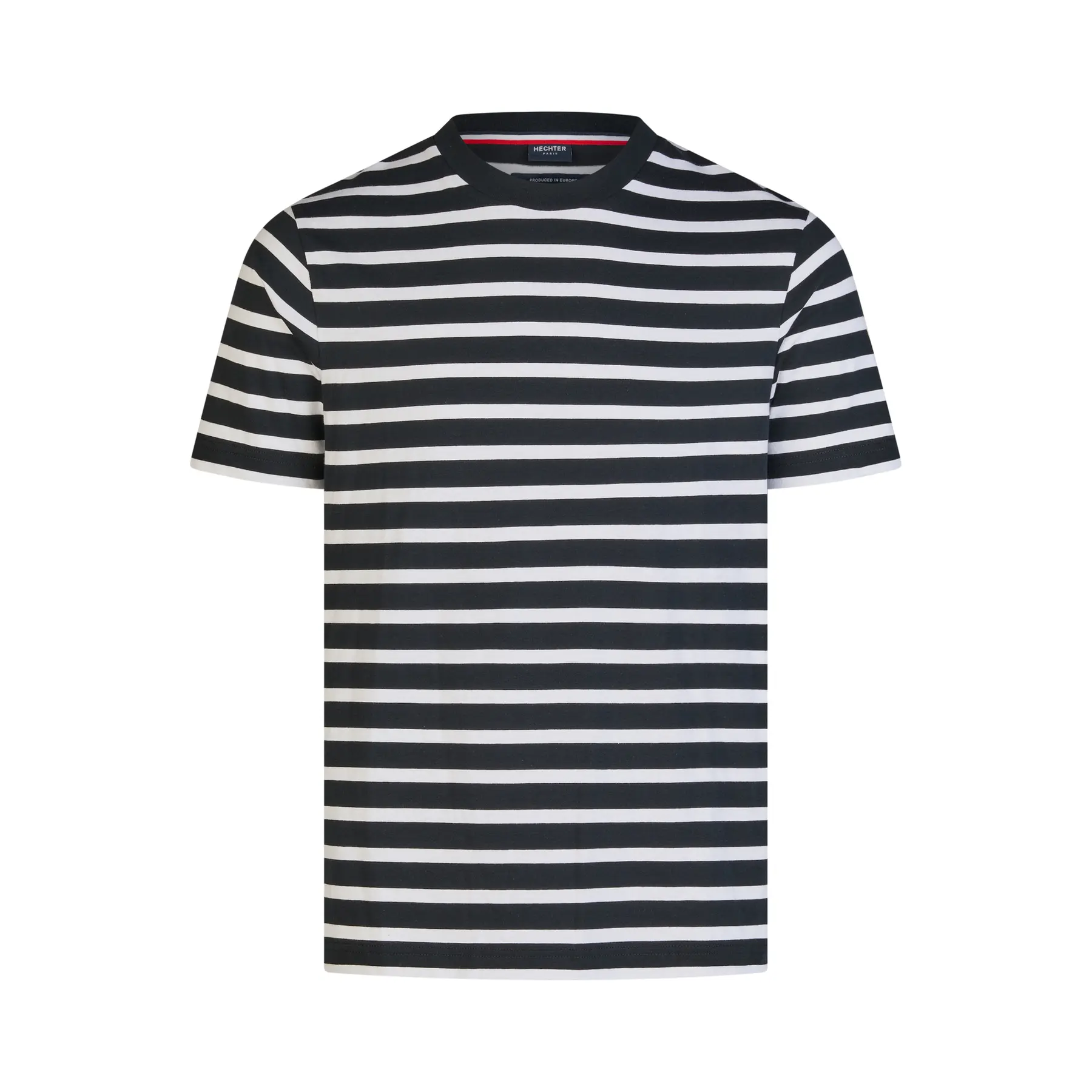 Gestreepte jersey T-shirt Hechter