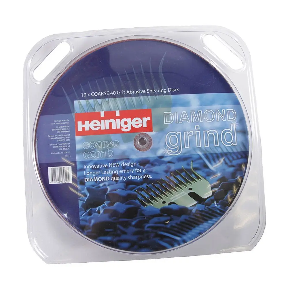 Meilleurs prix pour Accessoire d'élevage papier abrasif peignes Heiniger Emeri n°40 (x10)