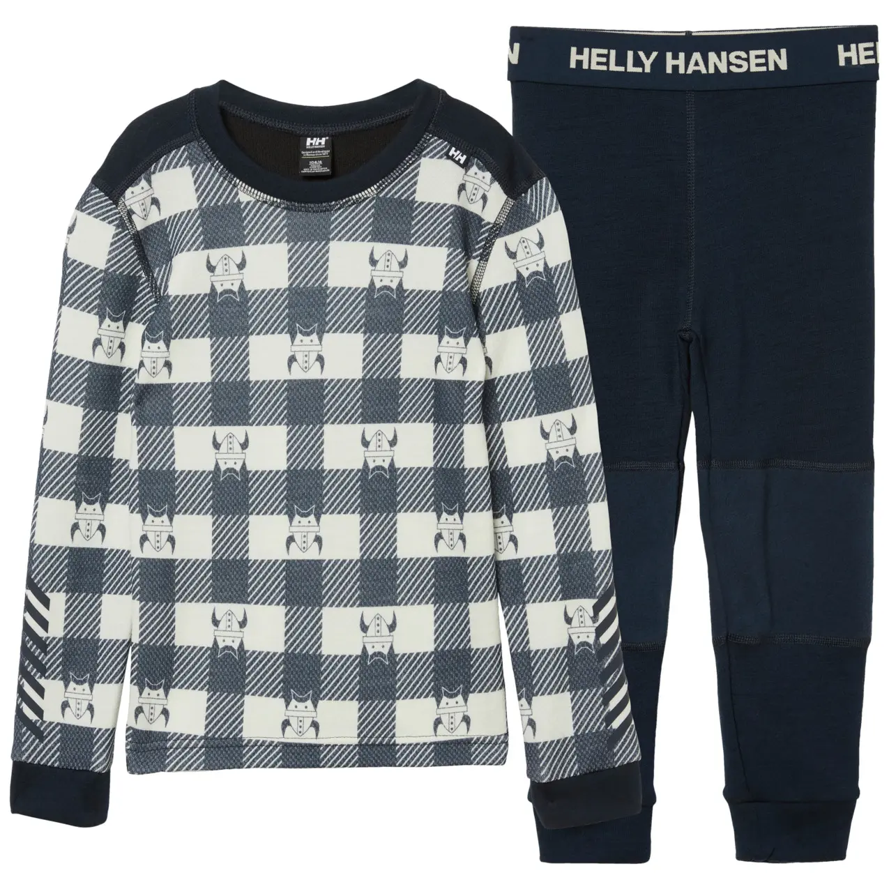 Child's base layer top and leggings set Helly Hansen Lifa Merino