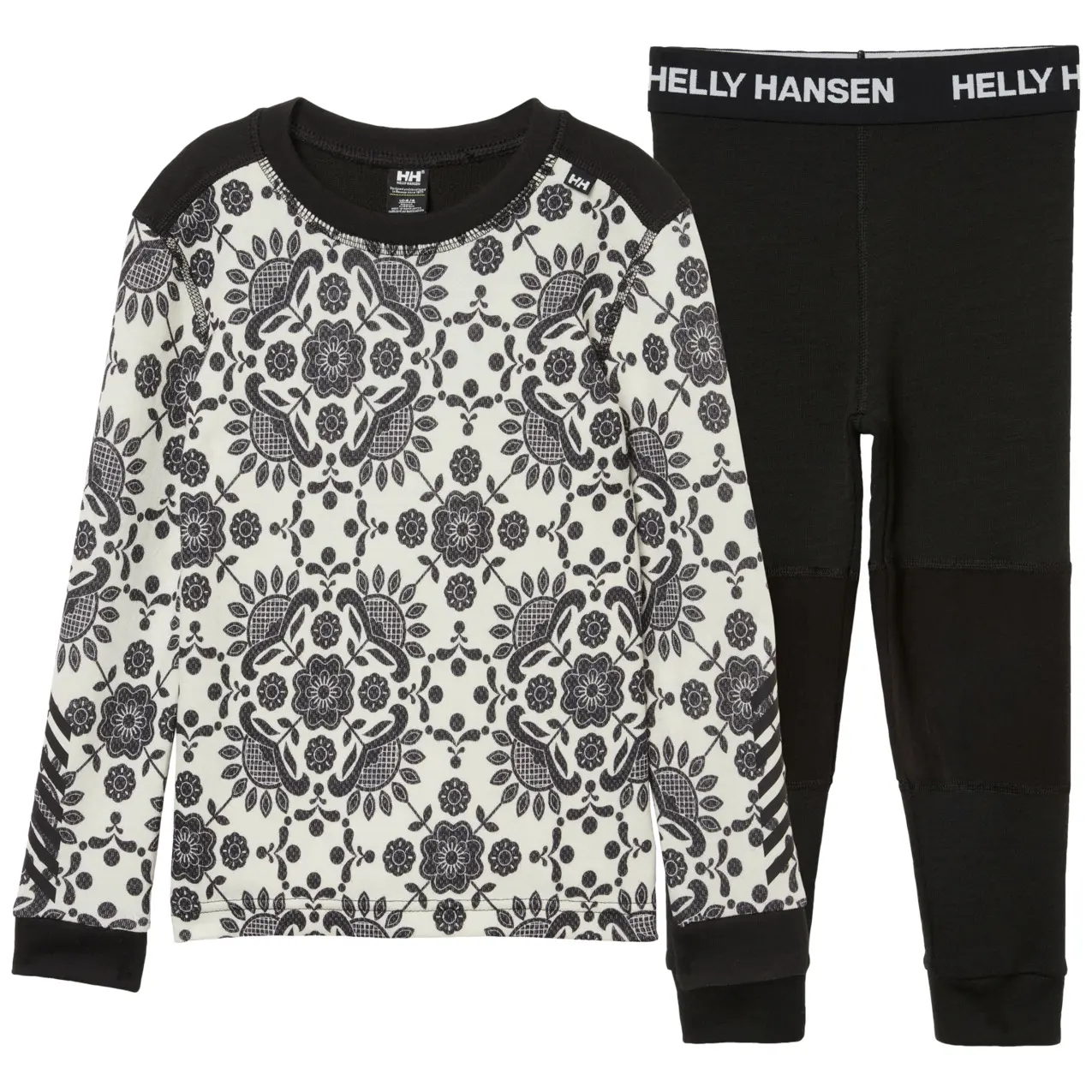 Child's base layer top and leggings set Helly Hansen Lifa Merino