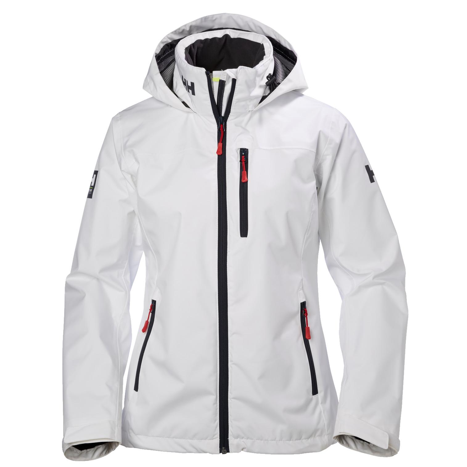 7040055008135 - Crew Hooded Midlayer Jacket - Regenjacke - Damen White XS 7040055008135 - Crew Hooded Midlayer Jacket - Regenjacke - Damen White XS