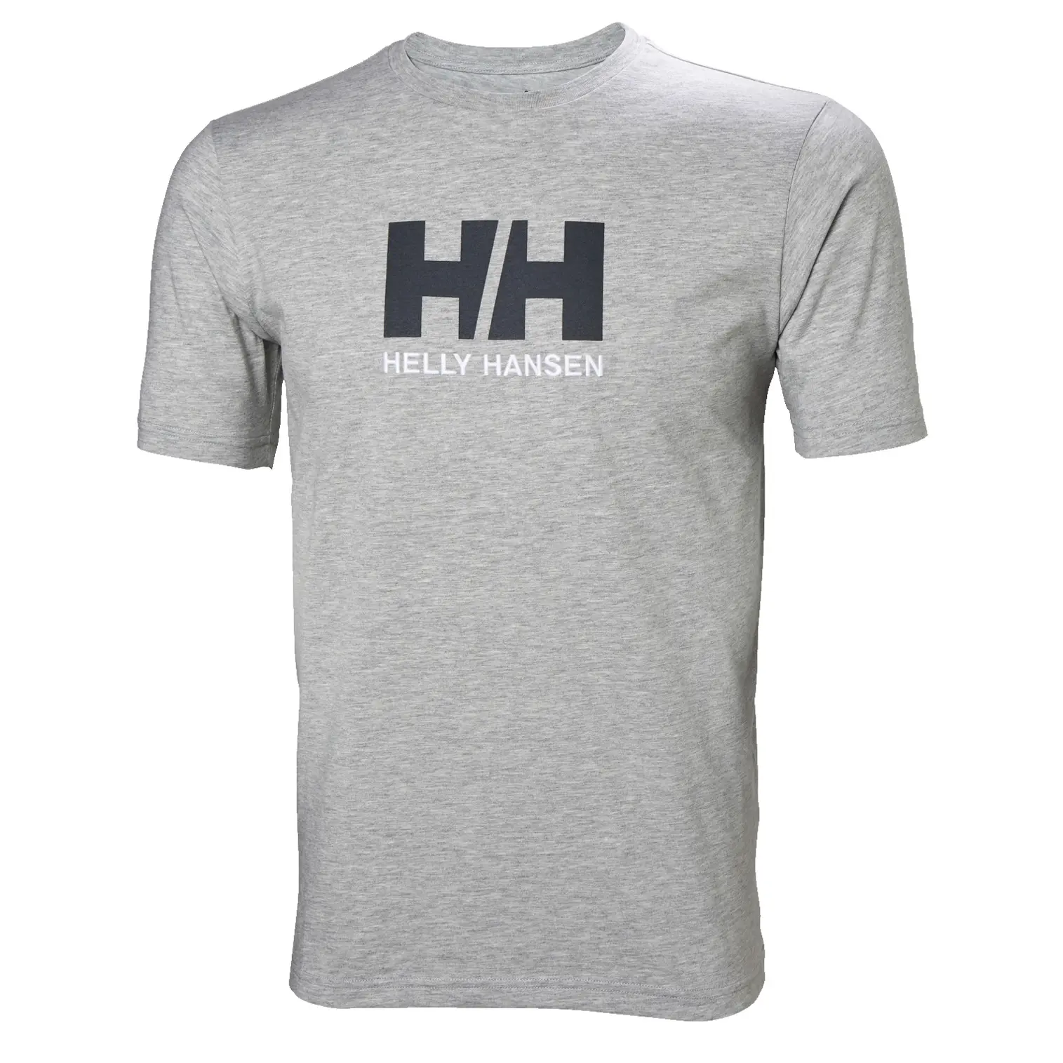 7040055774467 - HH Logo T-Shirt - T-shirt - Herren Grey Melange S