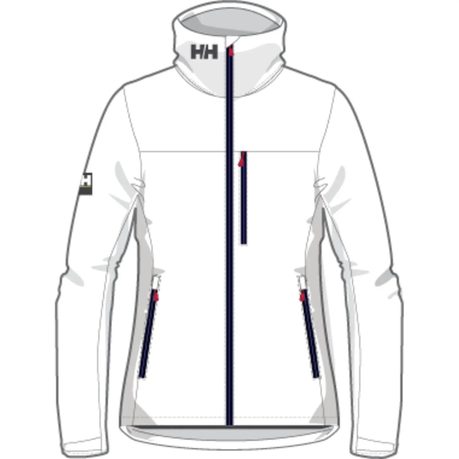 7040058417408 - Skijacke Mittelschicht Crew Plus JK