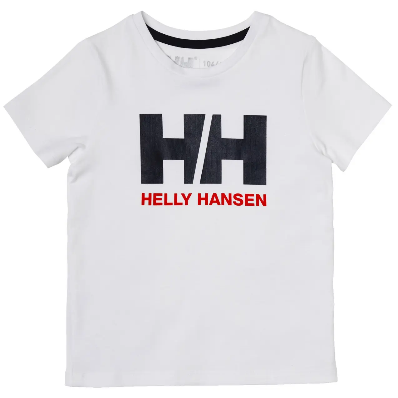Helly Hansen Bambini Unisex Maglietta Hh Logo, 7, Bianco-image