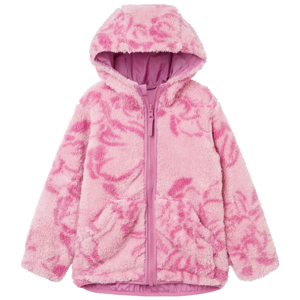 7042040082946 - Wendbare Kapuzenfleecejacke für Kinder Champ