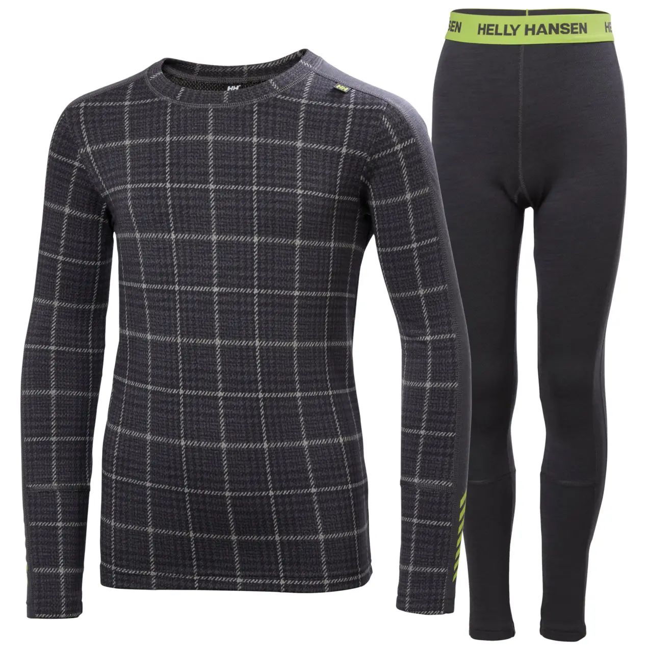 Child's base layer top and leggings set Helly Hansen Graphic Lifa
