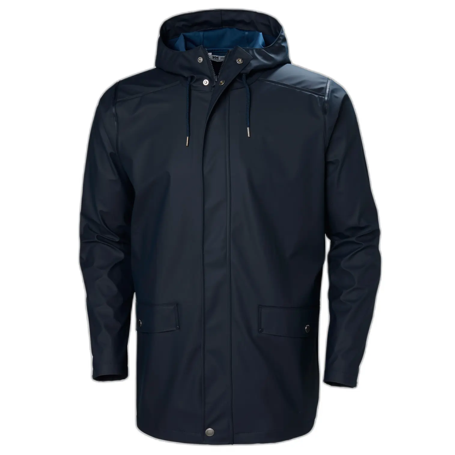 7040055812718 - Moss Rain Coat - Hardshelljacke - Herren Navy S