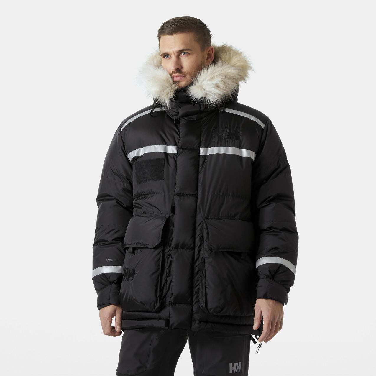 7042040210400 - Lange Daunenjacke  mit Kapuze Arctic Patrol