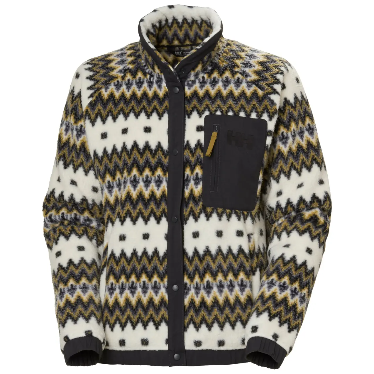 7040059373512 - Bedrucktes Fleece Damen Imperial Pile Snap