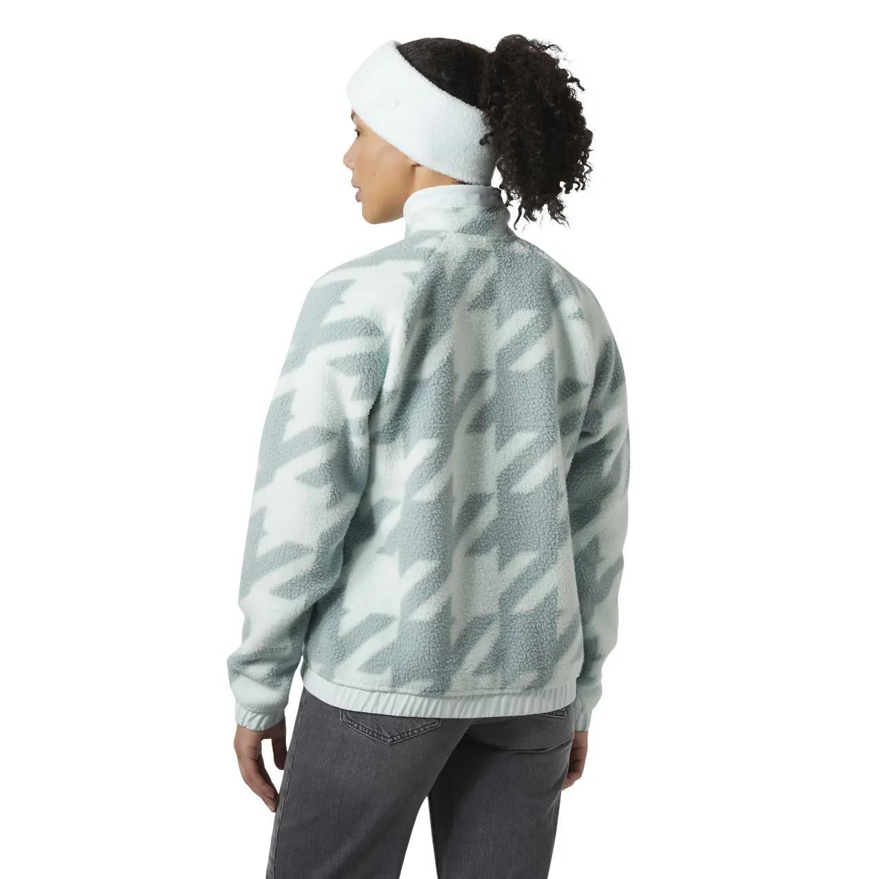 7042040111165 - Pullover Damen Imperial Printed Pile Snap