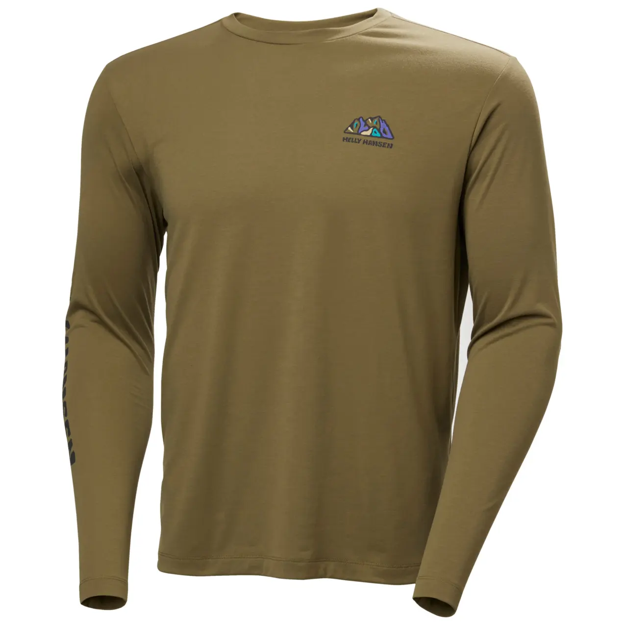 Langarmtrikot Helly Hansen Skog Graphic