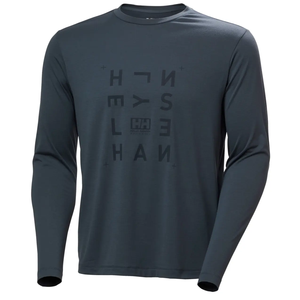 Langarmtrikot Helly Hansen Skog Graphic