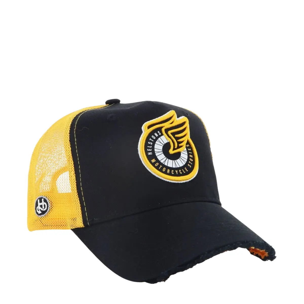 5-Panel Baumwollkappe Helstons Winged Wheel