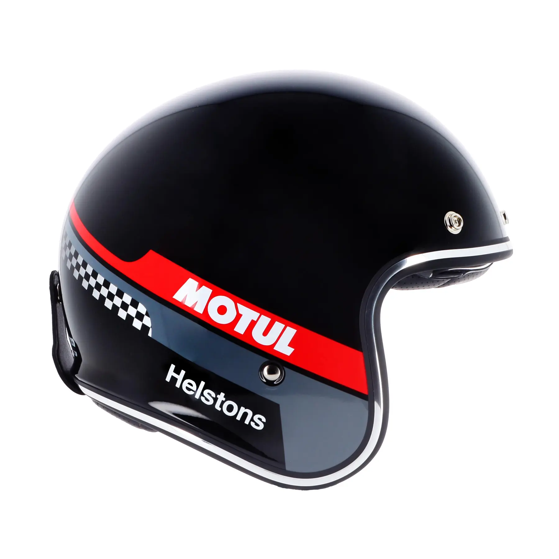 Jet-Motorradhelm Helstons Racing-oil