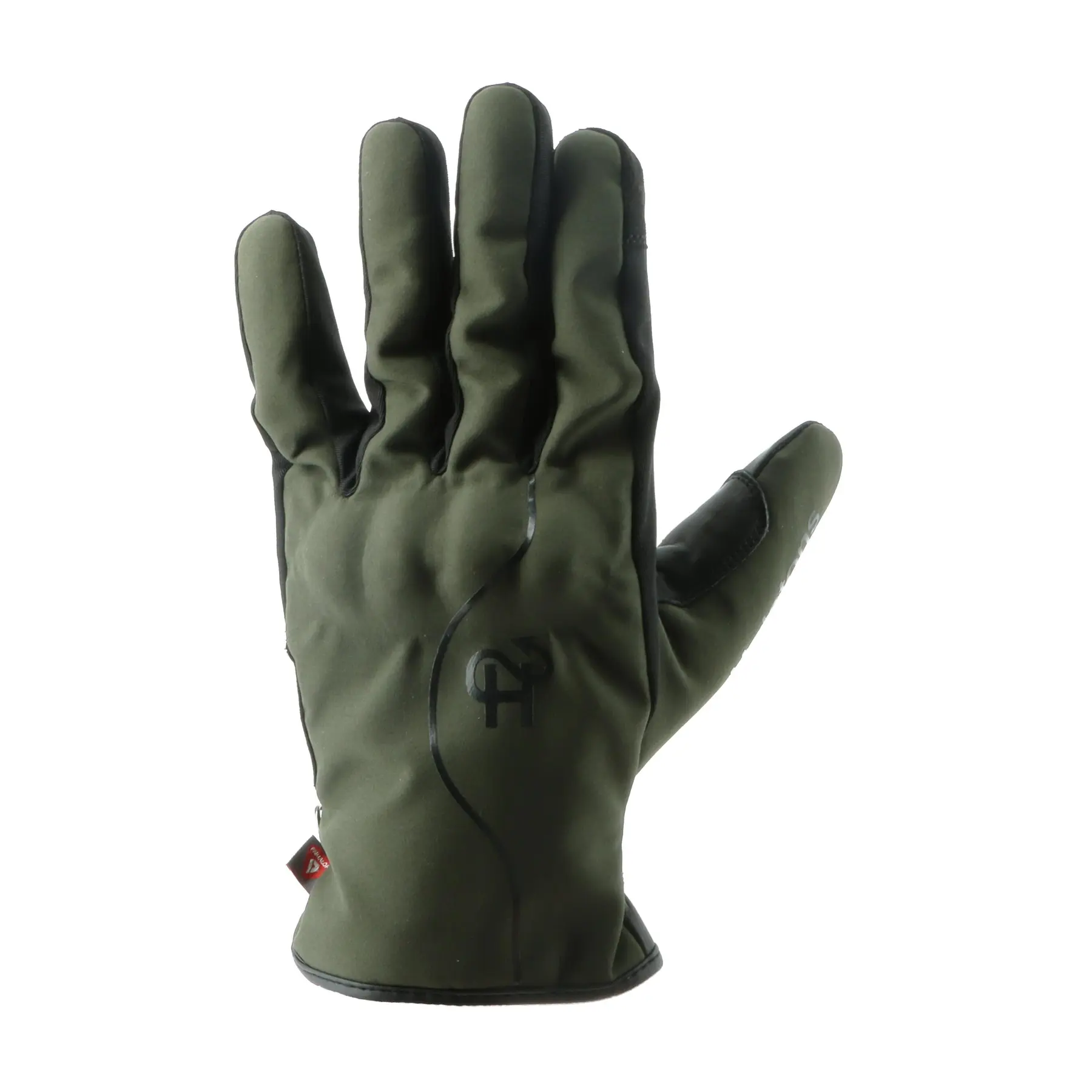 Gants cuir/textile Helstons Fast kaki- T13