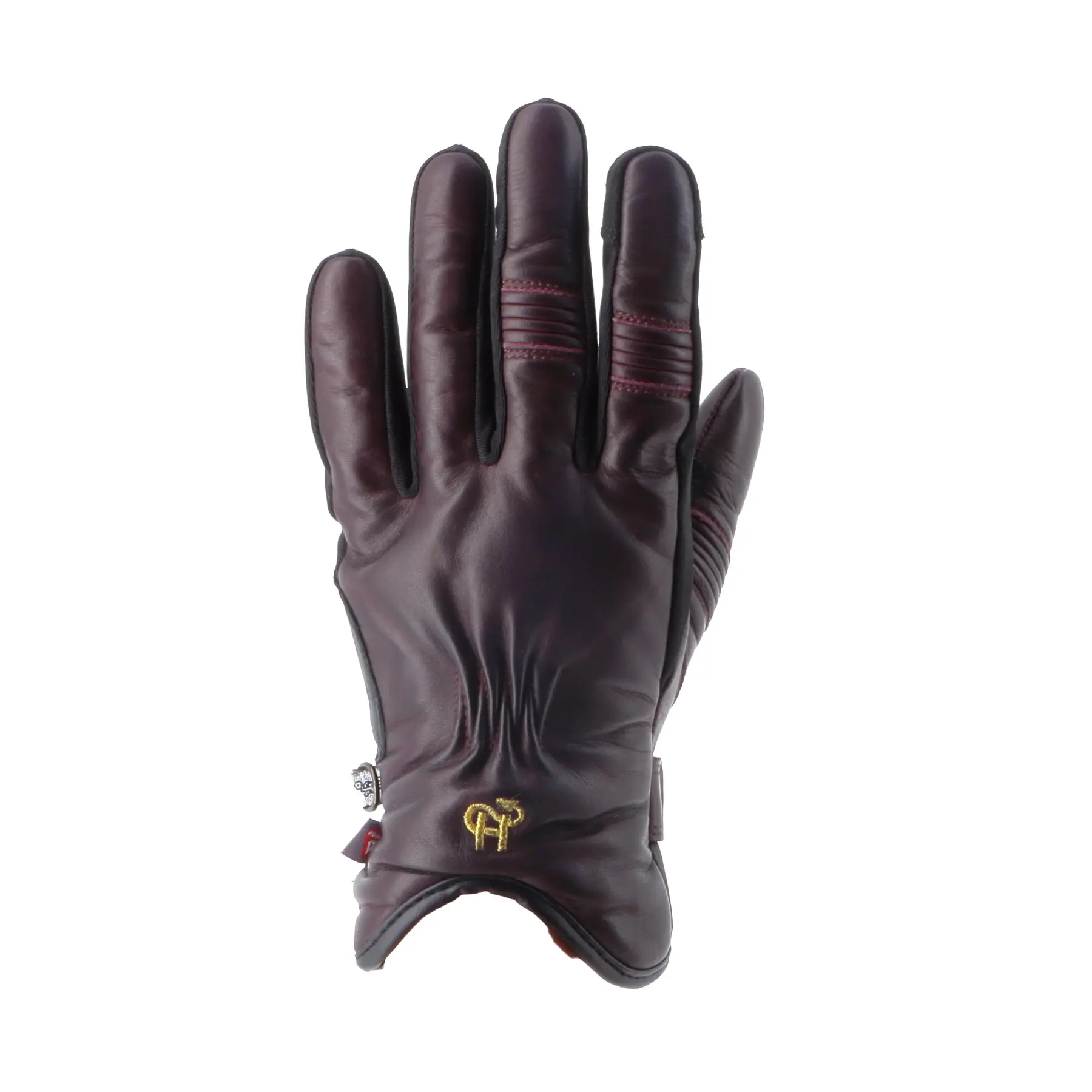 Fahrradhandschuhe Winter Leder und Stoff Damen Helstons Fidji Evo